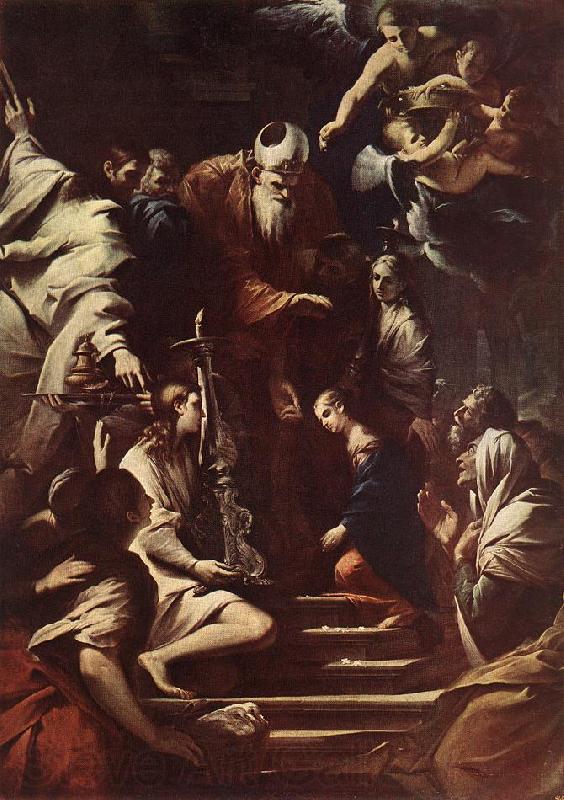 TESTA, Pietro Presentation of the Virgin in the Temple et